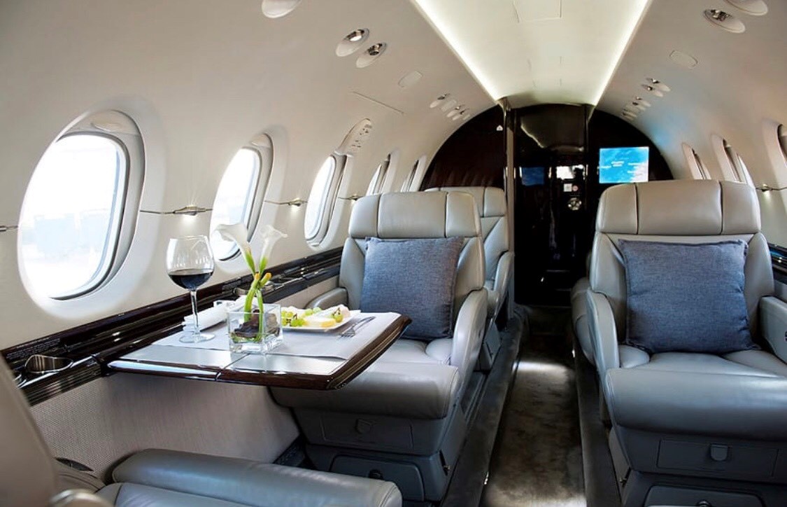 Beechcraft Hawker jet privé